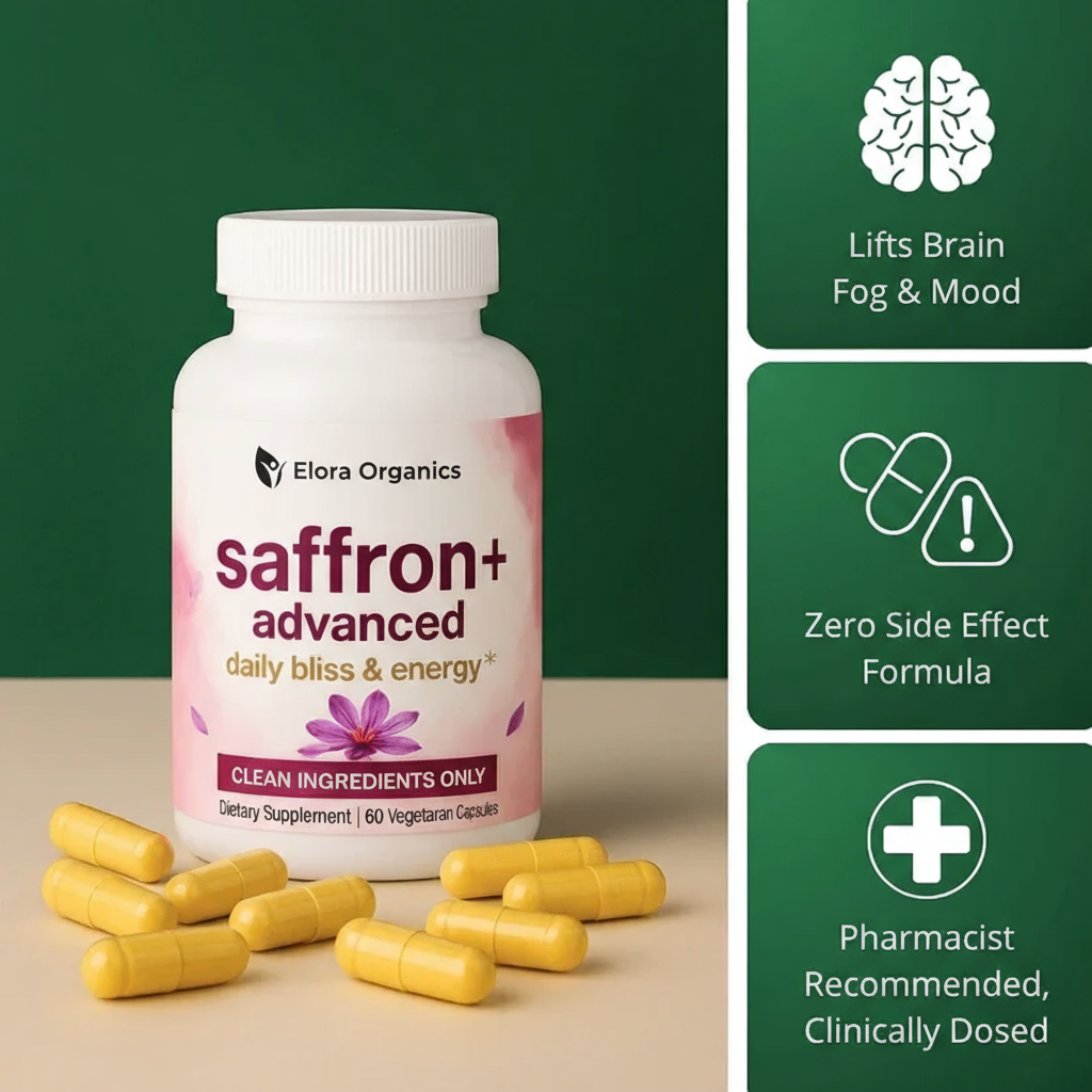 Psychiatrist-Recommended Clinical Dose Saffron [88.5mg]
