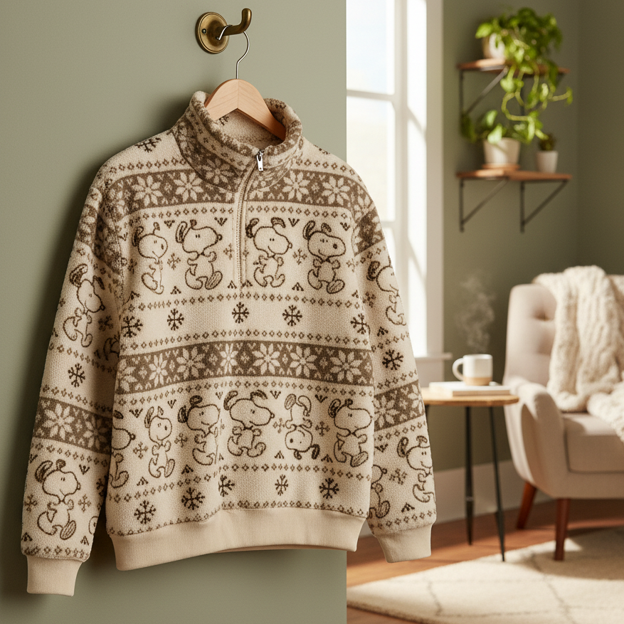 Snoopy Winter Fleece