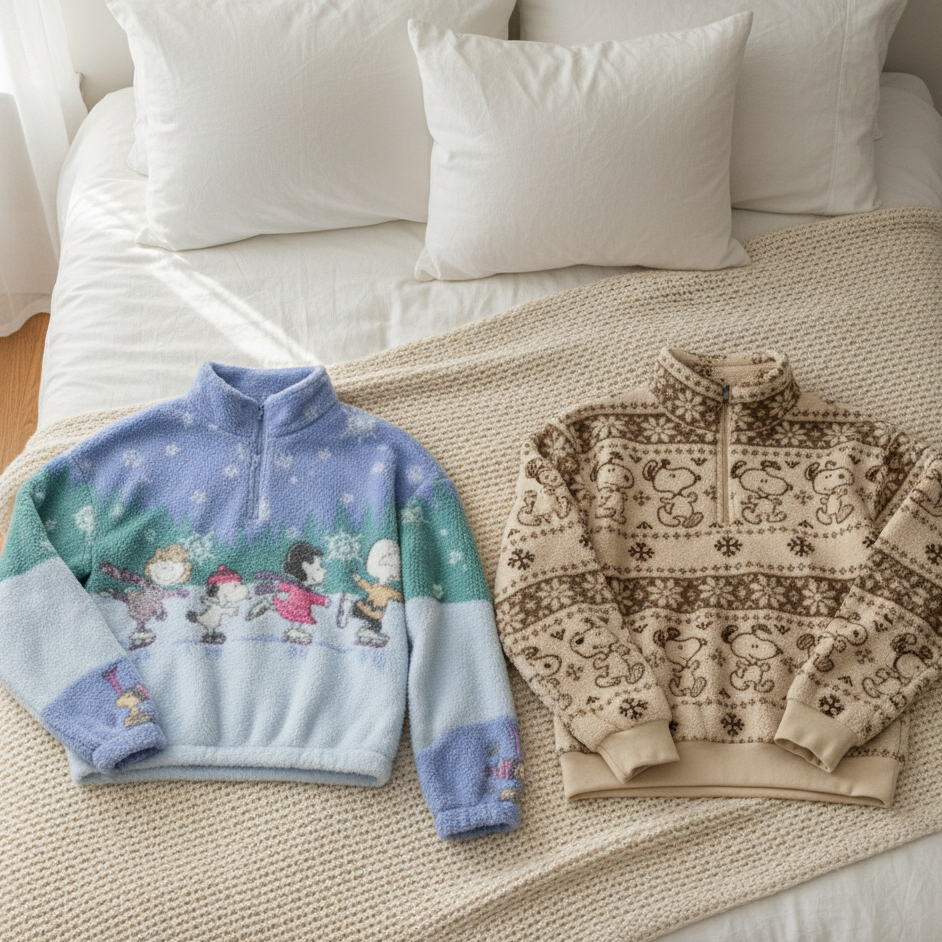 Snoopy Winter Fleece