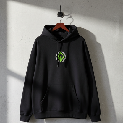 Alien Box Logo Embroidered Hoodie