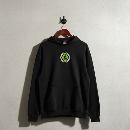 Alien Box Logo Embroidered Hoodie