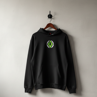 Alien Box Logo Embroidered Hoodie