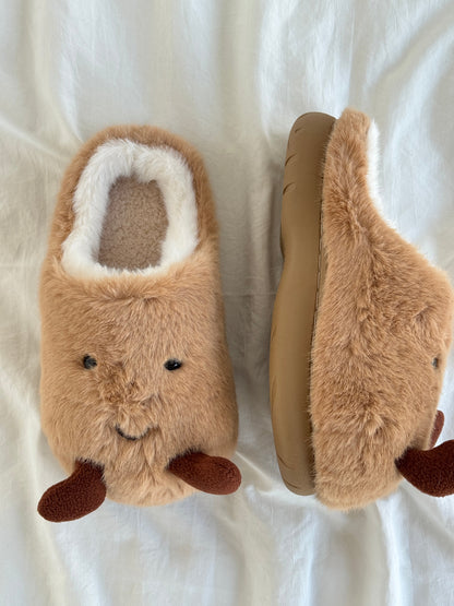 Potato Fuzzy Slippers