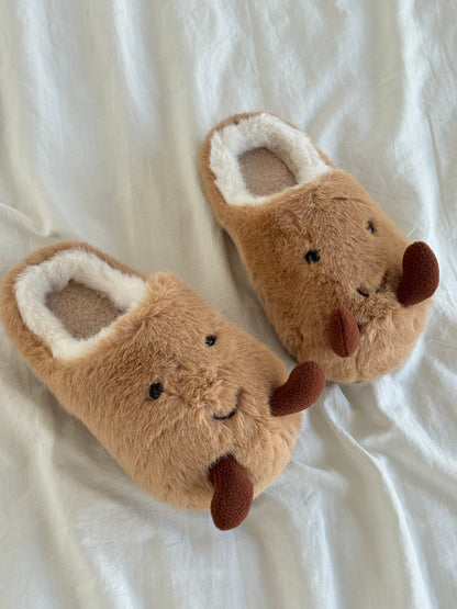 Potato Fuzzy Slippers