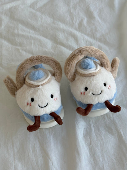 Teapot Fluffy Slippers