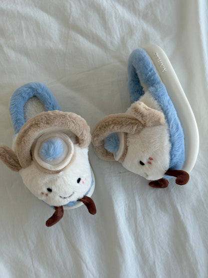 Teapot Fluffy Slippers